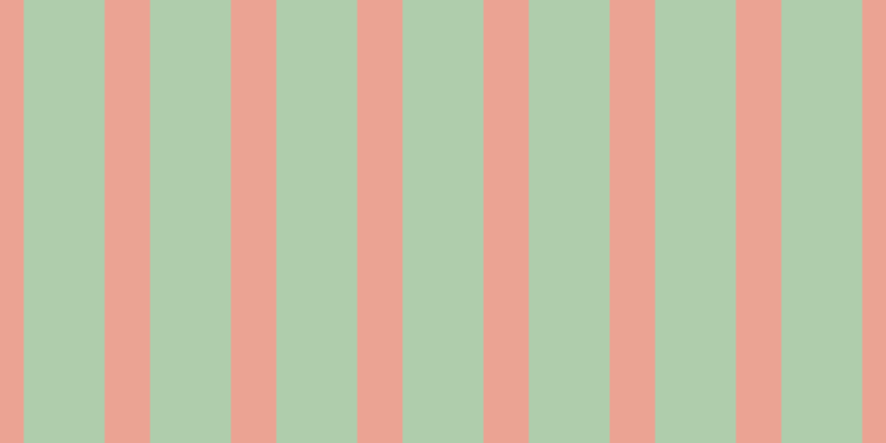 #afcdac, #eba393 vertical lines, forty-one pixels wide, seventy-three pixels apart