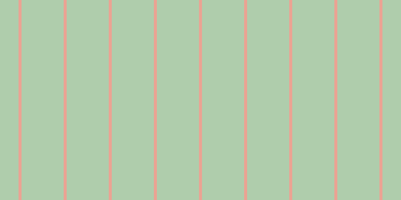 #afcdac, #eba393 vertical lines, six pixels wide, eighty-four pixels apart