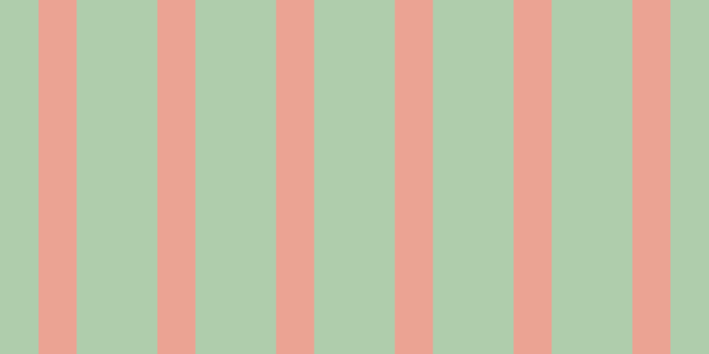 #afcdac, #eba393 vertical lines, forty-three pixels wide, ninety-one pixels apart