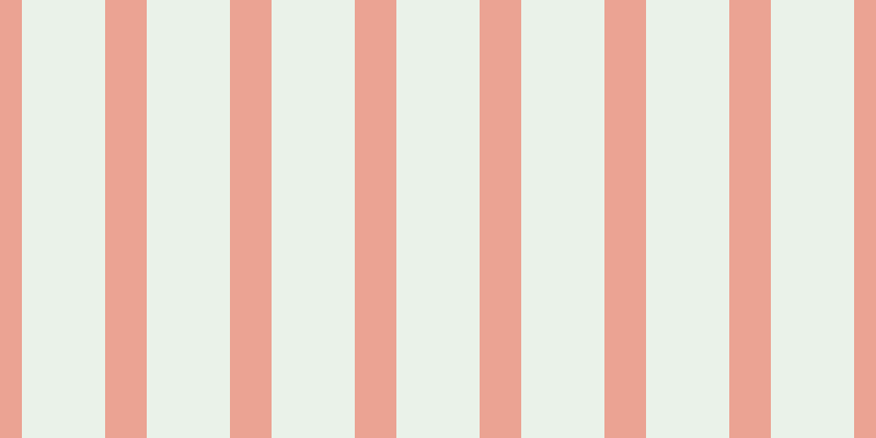 #afcdac (25%), #eba393 vertical lines, thirty-eight pixels wide, seventy-six pixels apart