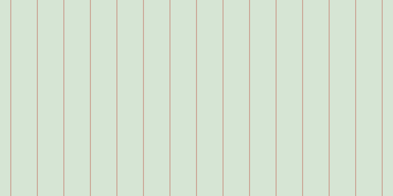 #afcdac (50%), #caa393 vertical lines, two pixels wide, fifty-two pixels apart