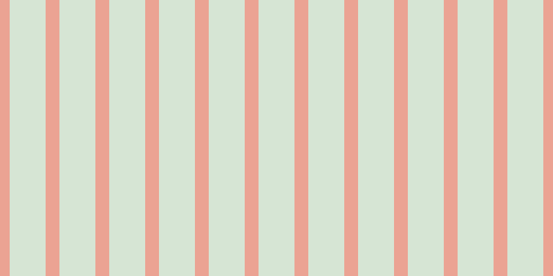 #afcdac (50%), #eba393 vertical lines, twenty pixels wide, fifty-two pixels apart