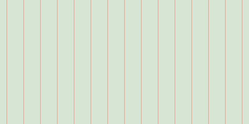 #afcdac (50%), #eba393 vertical lines, two pixels wide, fifty-two pixels apart