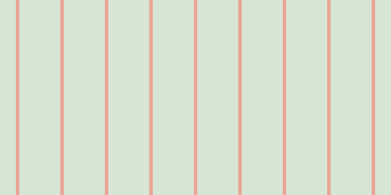 #afcdac (50%), #eba393 vertical lines, seven pixels wide, eighty-four pixels apart