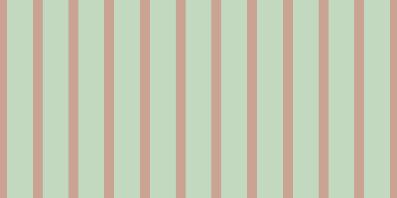 #afcdac (75%), #caa393 vertical lines, twenty pixels wide, fifty-two pixels apart