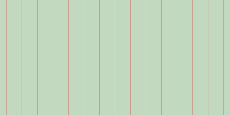 #afcdac (75%), #caa393 vertical lines, two pixels wide, fifty-two pixels apart