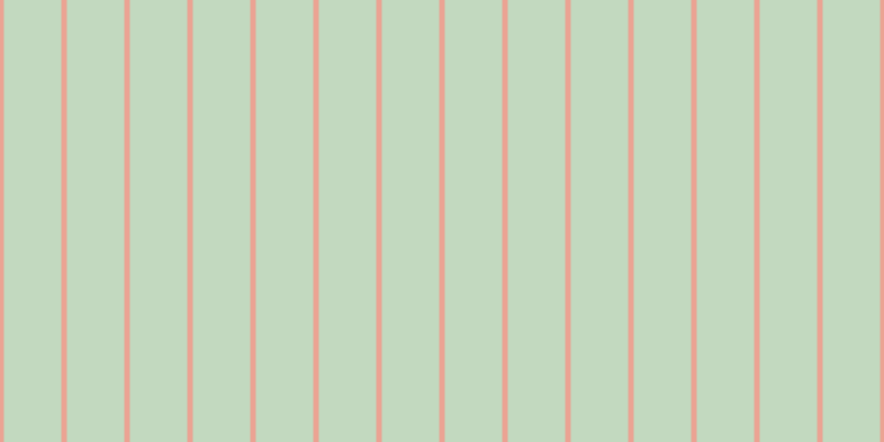#afcdac (75%), #eba393 vertical lines, five pixels wide, fifty-two pixels apart