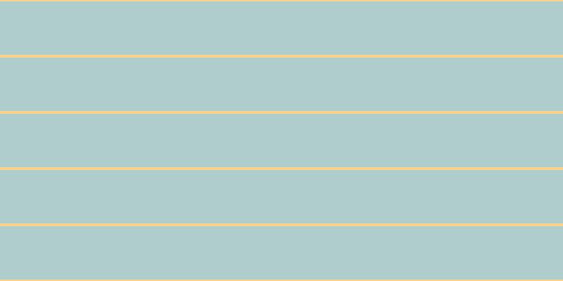 #afcdcd, #fcd393 horizontal lines, four pixels wide, seventy-six pixels apart
