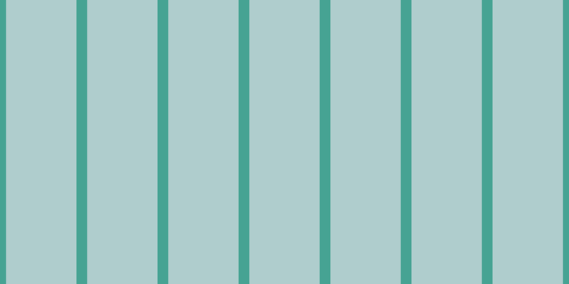 #afcdcd, #46a393 vertical lines, fifteen pixels wide, ninety-nine pixels apart