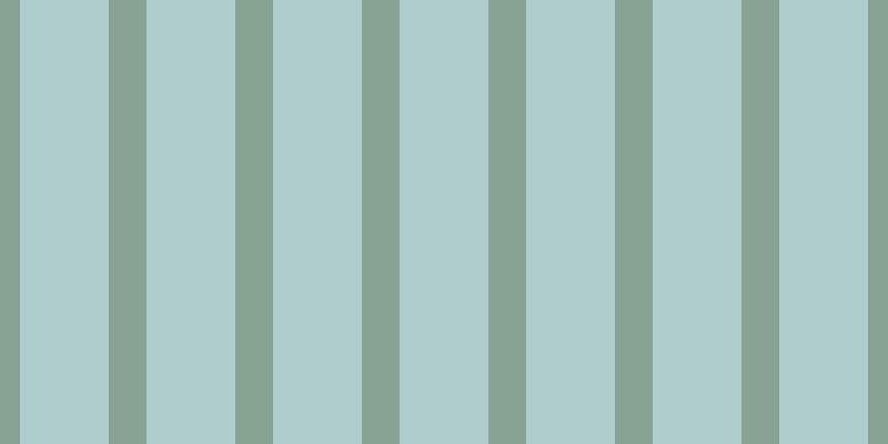 #afcdcd, #88a393 vertical lines, thirty-four pixels wide, eighty pixels apart
