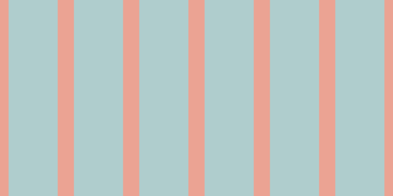 #afcdcd, #eba393 vertical lines, thirty-three pixels wide, one hundred pixels apart