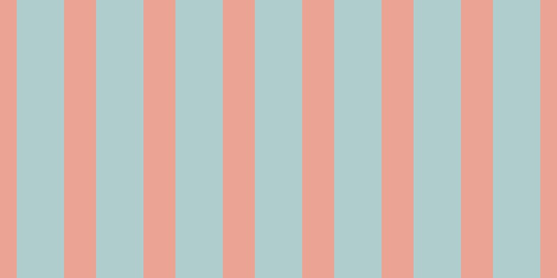 #afcdcd, #eba393 vertical lines, forty-six pixels wide, sixty-eight pixels apart