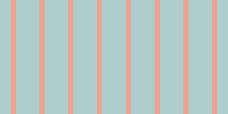 #afcdcd, #eba393 vertical lines, eighteen pixels wide, eighty-three pixels apart