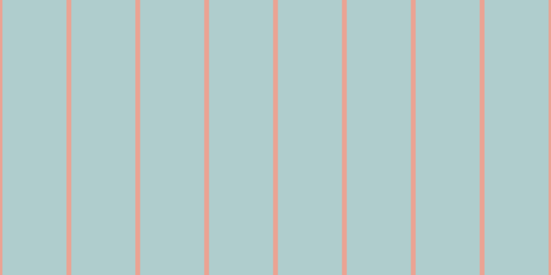 #afcdcd, #eba393 vertical lines, seven pixels wide, ninety-three pixels apart