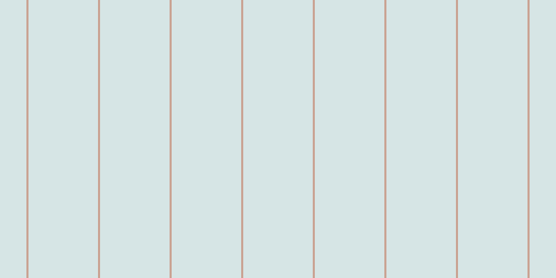 #afcdcd (50%), #caa393 vertical lines, three pixels wide, one hundred pixels apart