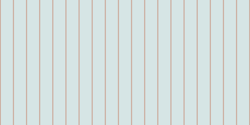#afcdcd (50%), #caa393 vertical lines, three pixels wide, thirty-nine pixels apart