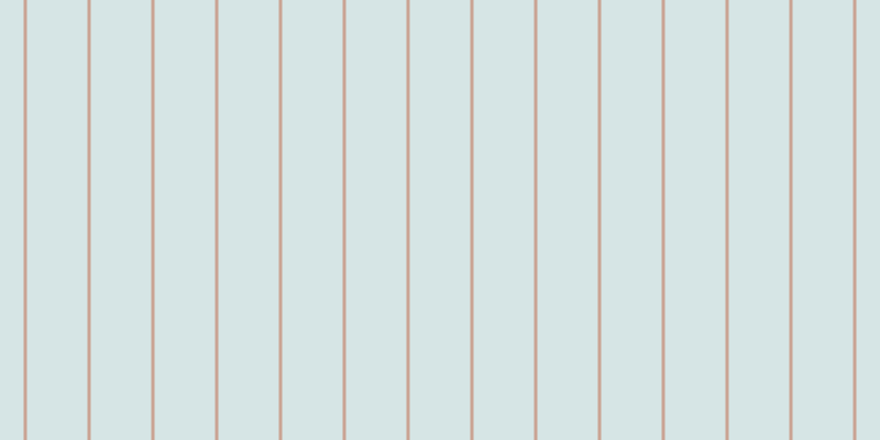 #afcdcd (50%), #caa393 vertical lines, three pixels wide, fifty-five pixels apart