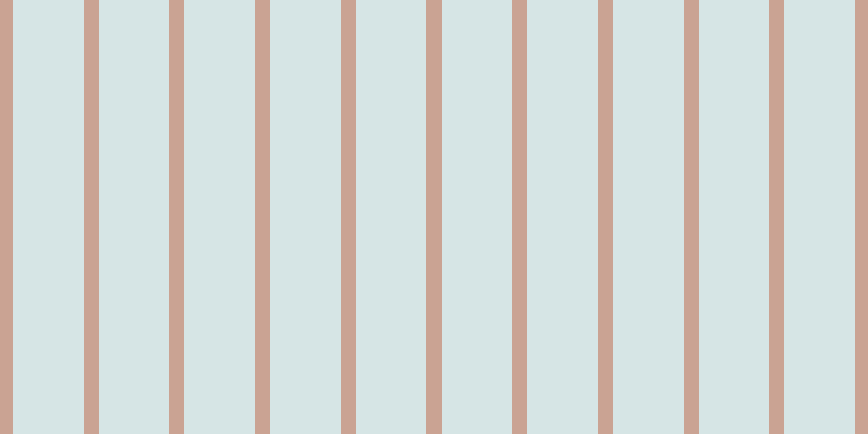 #afcdcd (50%), #caa393 vertical lines, fourteen pixels wide, sixty-five pixels apart