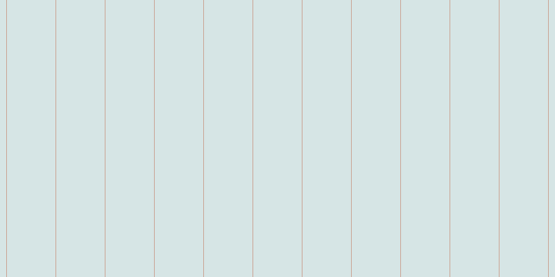 #afcdcd (50%), #caa393 vertical lines, one pixels wide, seventy pixels apart