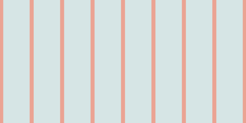 #afcdcd (50%), #eba393 vertical lines, thirteen pixels wide, eighty-six pixels apart