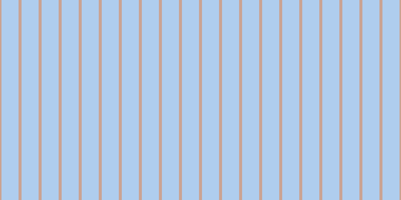 #afcdee, #caa393 vertical lines, six pixels wide, thirty-four pixels apart