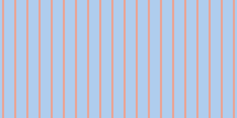 #afcdee, #eba393 vertical lines, seven pixels wide, thirty-four pixels apart