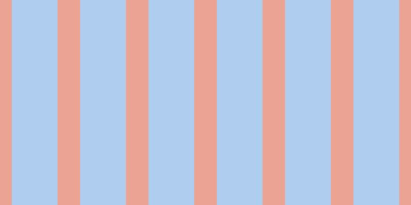 #afcdee, #eba393 vertical lines, forty-four pixels wide, eighty-nine pixels apart