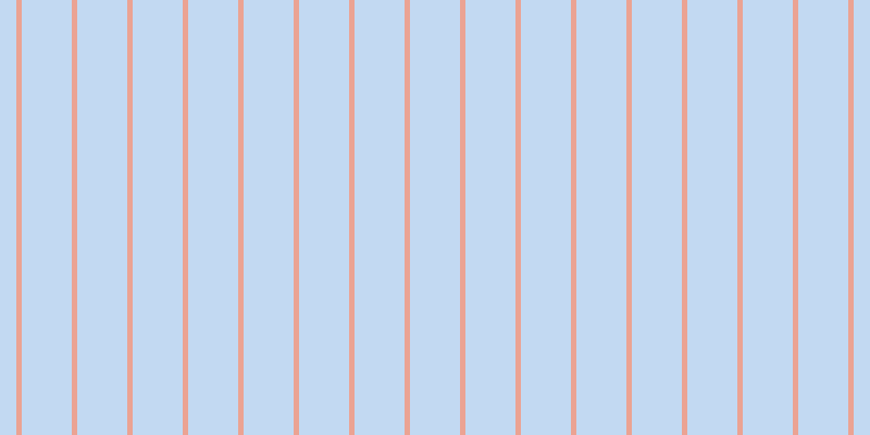 #afcdee (75%), #eba393 vertical lines, five pixels wide, forty-six pixels apart
