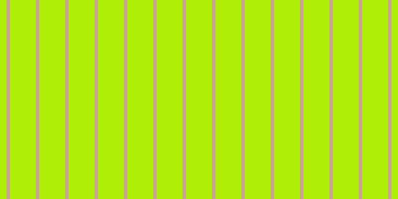 #afee07, #caa393 vertical lines, seven pixels wide, fifty-two pixels apart