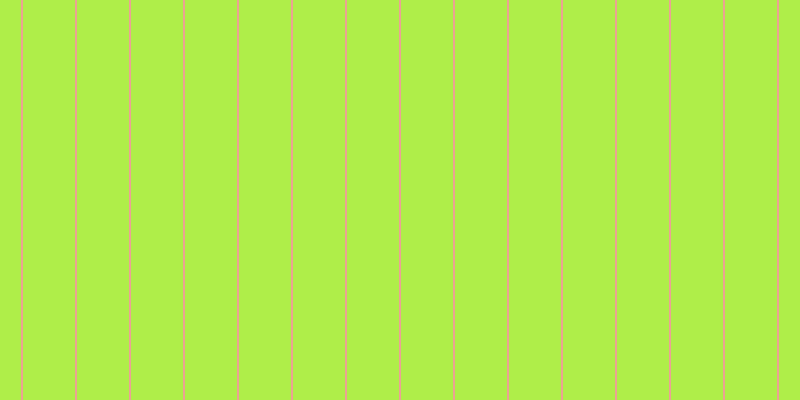 #afee49, #eba393 vertical lines, two pixels wide, fifty-two pixels apart