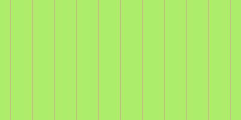 #afee6a, #caa393 vertical lines, two pixels wide, seventy-one pixels apart