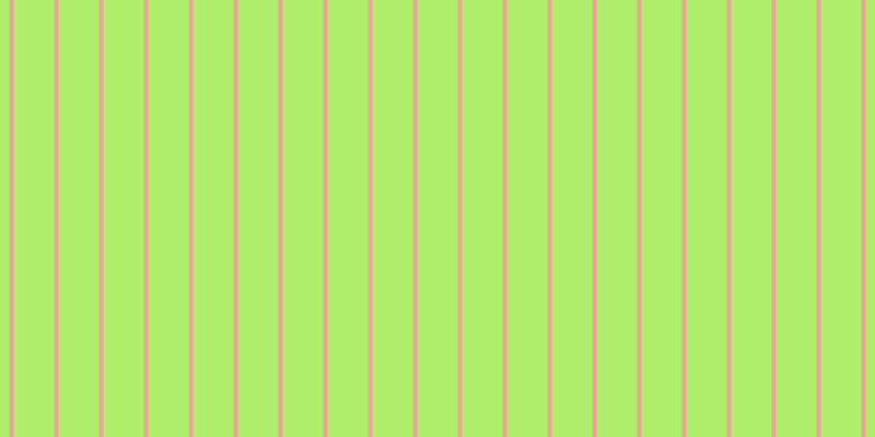 #afee6a, #eba393 vertical lines, four pixels wide, thirty-seven pixels apart