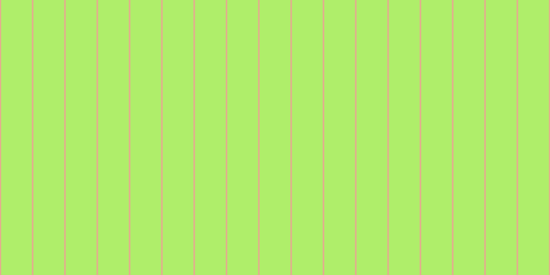 #afee6a, #eba393 vertical lines, two pixels wide, forty-five pixels apart