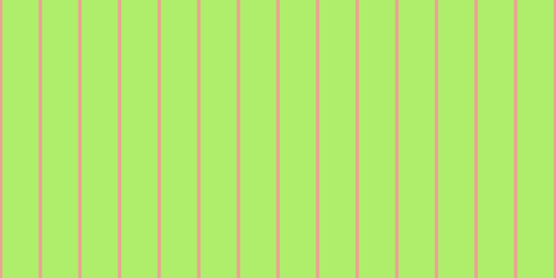 #afee6a, #eba393 vertical lines, five pixels wide, fifty-two pixels apart