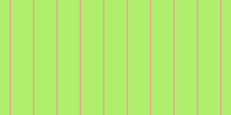 #afee6a, #eba393 vertical lines, five pixels wide, seventy-six pixels apart
