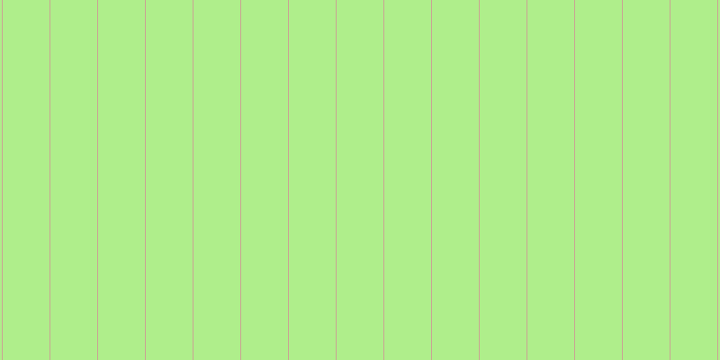 #afee8b, #caa393 vertical lines, one pixels wide, fifty-two pixels apart