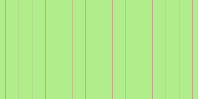 #afee8b, #caa393 vertical lines, two pixels wide, fifty-two pixels apart