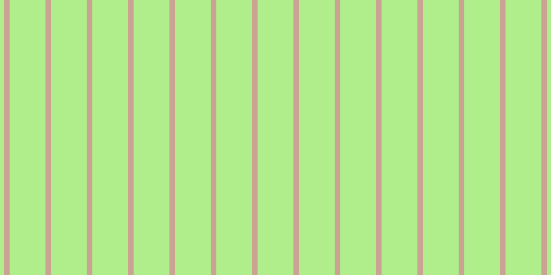 #afee8b, #caa393 vertical lines, eight pixels wide, fifty-two pixels apart
