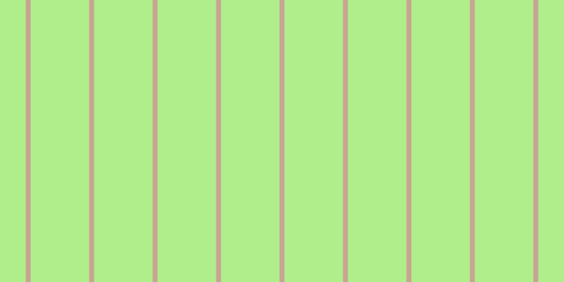 #afee8b, #caa393 vertical lines, seven pixels wide, eighty-three pixels apart