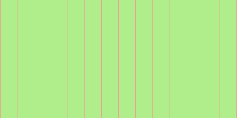 #afee8b, #eba393 vertical lines, two pixels wide, fifty-five pixels apart