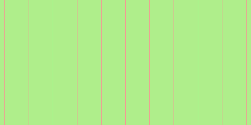 #afee8b, #eba393 vertical lines, two pixels wide, seventy-five pixels apart