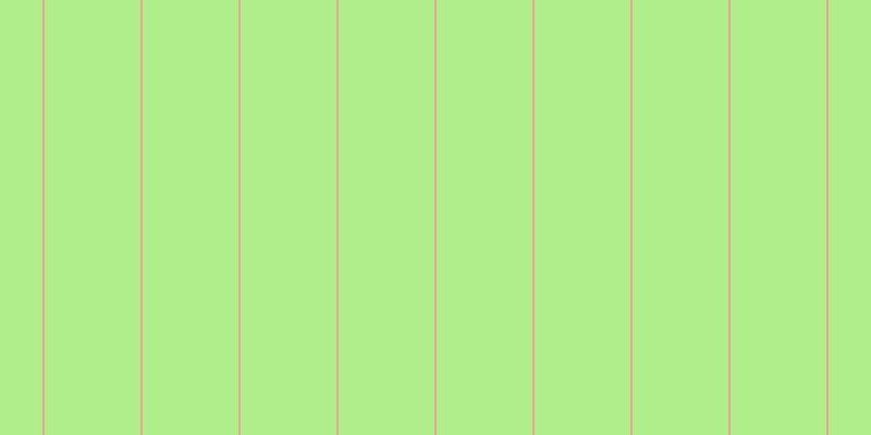 #afee8b, #eba393 vertical lines, two pixels wide, eighty-eight pixels apart