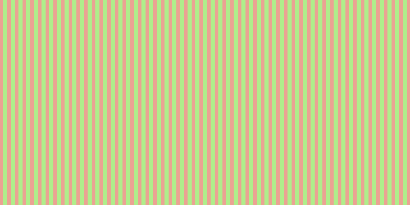#afee8b, #eba393 vertical lines, seven pixels wide, eight pixels apart