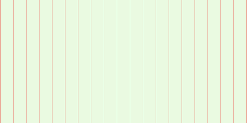 #afee8b (25%), #eba393 vertical lines, two pixels wide, forty pixels apart