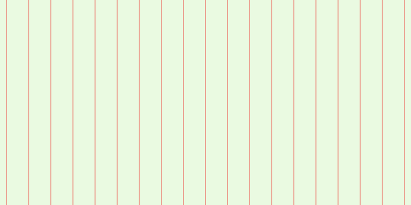 #afee8b (25%), #eba393 vertical lines, two pixels wide, forty-one pixels apart