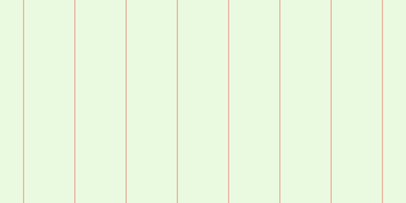 #afee8b (25%), #eba393 vertical lines, two pixels wide, ninety-nine pixels apart