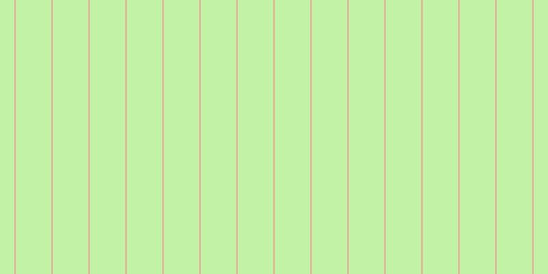 #afee8b (75%), #eba393 vertical lines, two pixels wide, fifty-two pixels apart
