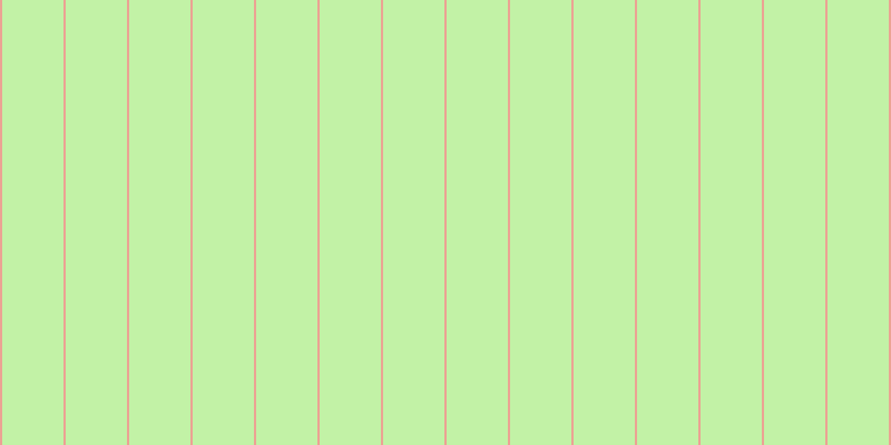 #afee8b (75%), #eba393 vertical lines, two pixels wide, fifty-five pixels apart
