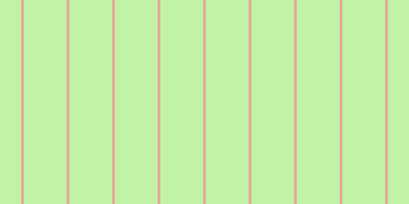 #afee8b (75%), #eba393 vertical lines, five pixels wide, eighty-four pixels apart