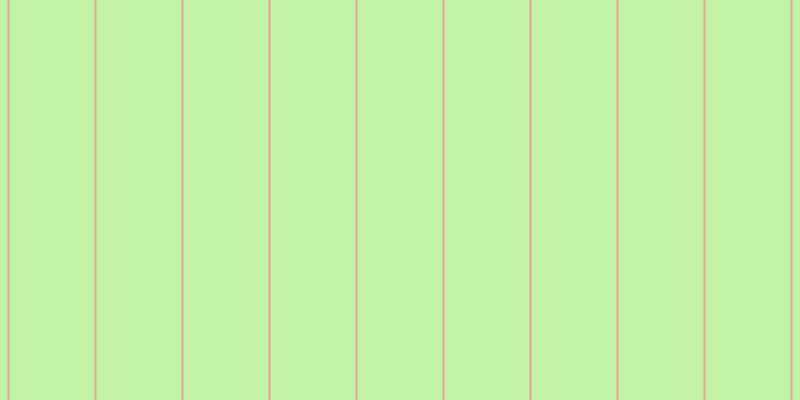 #afee8b (75%), #eba393 vertical lines, two pixels wide, eighty-five pixels apart